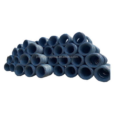 Rame di ferro di acciaio ad alto tenore di carbonio 5,5 mm 6,5 mm laminato a caldo Q195 SAE1008 per la fabbricazione di unghie ISO9001 2008 certificato