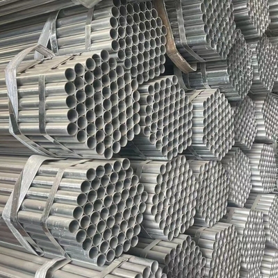 Tubo di acciaio galvanizzato Tubo di acciaio gi tubo rotondo spessore della parete 0,5-60 mm certificato API 4 pollici tubo di acciaio galvanizzato saldato
