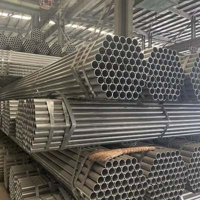 Tubo di acciaio galvanizzato per la costruzione con tolleranza ± 1% 50 mm