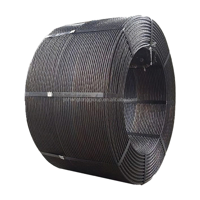 Classe Q195 Frigori di filo di acciaio di stagno PC ricoperto di calore caldo per calcestruzzo pretensato 1*2 1*3 1*7 1*19 Frigori di filo di acciaio