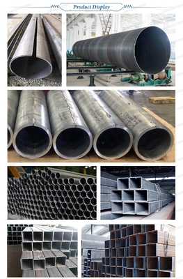 S275jr Grado non oleato Astm a53 sae1045 sch 40 erw tubo di acciaio a sezione cava 40x40 mm quadrato di carbonio tubo di acciaio rettangolare saldato