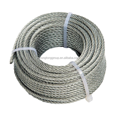 Diametro non legato 1x7 ASTM A 475 Alta Tensibilità Galvanizzato 7 fili 0,33mm filo di acciaio galvanizzato filo di acciaio