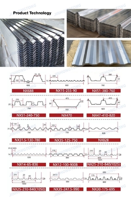 SGCH Grade 5mm Spessore Custom Hot Dip Zinc Coated CGI corrugato Acciaio Galvanizzato Piastrelle per il tetto per dimensioni / spessore
