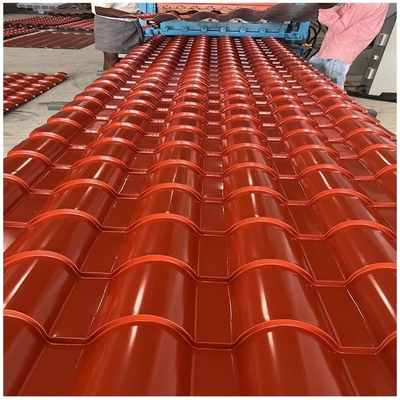AISI/ASTM/JIS/EN/GB Standard Ppgl Color Coated Galvanized Steel Roof Sheet for Customized Width Grey Color Roofing
