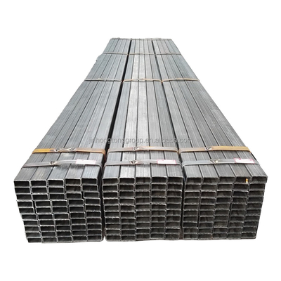 0.6mm 13mm Spessore tubo di acciaio galvanizzato quadrato per Ms tubo a sezione cava rettangolare