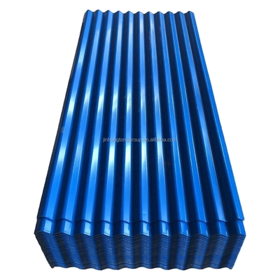 Acciaio ondulato rivestito di colore lamiere di copertura in metallo Ppgi lamiera galvanizzata lamiera medio dura SGCC/CGCC/DX51D Z/Q195-Q345