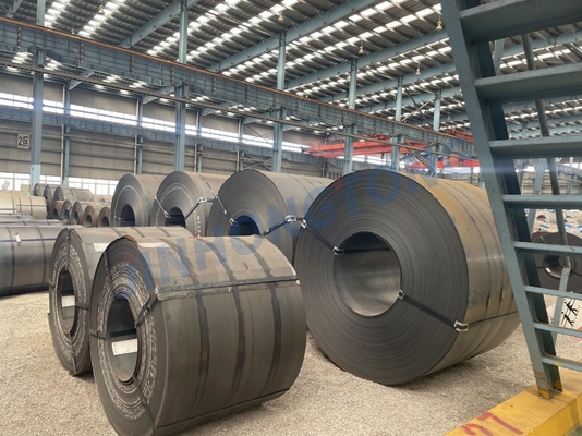 EN/GB/AISI/ASTM/DIN/JIS Standard Non-alloy Hot Rolled Steel Coil Q235 Q235B Q195 A283 HRC 1.0mm 1.2mm 1.5mm Dimensioni personalizzate
