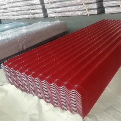 Durezza medio-dura cartone ondulato colorato rivestito di galvanizzato Q195 Q235 Q355 con rivestimento in rame