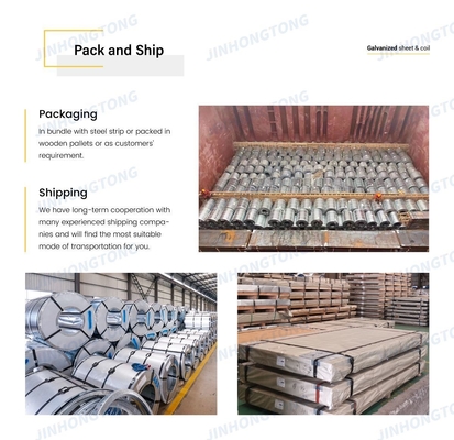 JIS/ASTM/AISI/GB Standard 0,12mm-3mm bobina di acciaio galvanizzato Turchia 16 22 24 26 Gauge Dx51D bobina di acciaio galvanizzato
