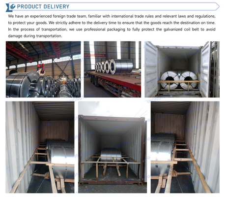Certificato GS Zero Spangle DX51D Z70 Piastra/Lista/Ribella/Rollo/Cole di acciaio galvanizzato GI rivestito di zinco immerso a caldo per materiale da copertura