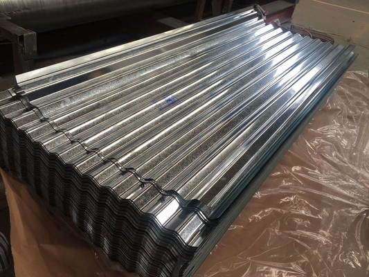 Fogli di copertura in zinco con metallo galvanizzato a medio duro corrugato a ASTM/AISI/SGCC/CGCC/TDC51DZM/TDC52DTS350GD/TS550GD/DX51D Z
