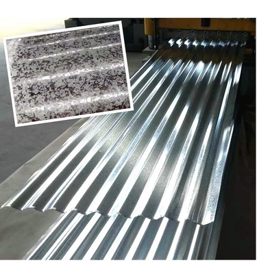 Fogli di copertura in zinco con metallo galvanizzato a medio duro corrugato a ASTM/AISI/SGCC/CGCC/TDC51DZM/TDC52DTS350GD/TS550GD/DX51D Z