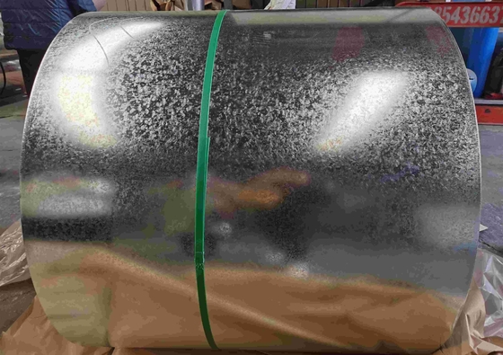 JIS Standard 0,125 mm bobina di acciaio galvanizzato Z30 per bobine di rivestimento in zinco immerse a caldo e campionamento liberamente
