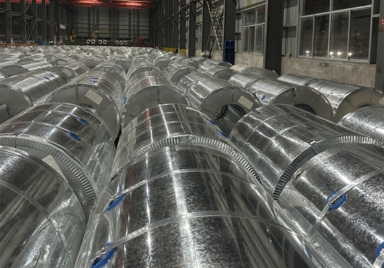 1.9mm bobina di acciaio galvanizzato Hdg/Gi/Secc Dx51 Gi bobine di acciaio galvanizzato bobine di acciaio Skin Pass Sì Rivestimento Z10-Z275
