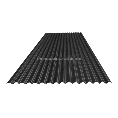 Materiale da costruzione Moderno design Pietra rivestita piastrelle 0,4mm Interlocking metallo piastrelle Tetti conteggiatura in colori personalizzati