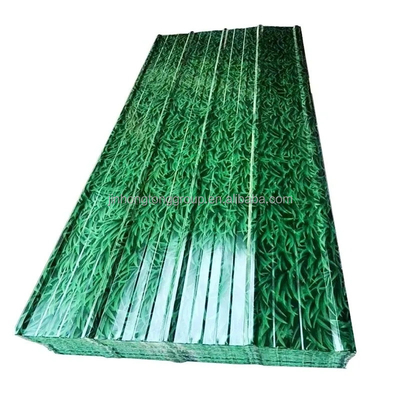 Colore personalizzato Ral Colore Rivestito di metallo 5052 Zinc Rivestito 20-275g/m2 Galvanizzato Colore Rivestito di Acciaio