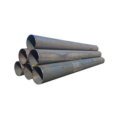 5-30 mm Spessore della parete Tubo rotondo ERW Acciaio al carbonio nero Sezione cava per macchine pesanti