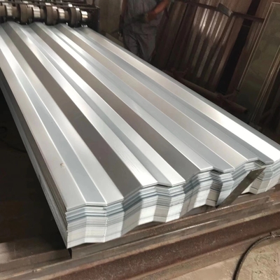 Commerciante all'ingrosso Dx51D/Dx52D/Dx53D/DX54D/S250GD/S350GD/S550GD Lastre di copertura corrugate in PVC alucinato con 55% di alluminio