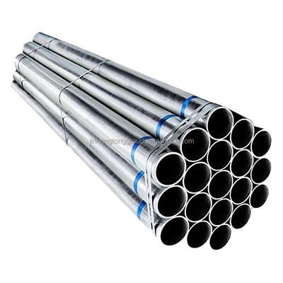Tubo di acciaio al carbonio MS da 1/2 pollice a 4 pollici tubo di acciaio rotondo saldato con tecnica ERW e diametro esterno di 273 2420 mm