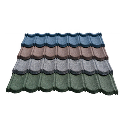 Piastrelle di tetto piatto 300 * 400mm 3,2 kg Peso pietra rivestita passo piastrelle di tetto fogli per ufficio edificio campione si prega di contattarci