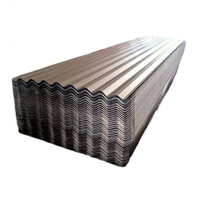 ASTM Standard Silver Zinc Aluminum Roofing Sheets corrugate per Galvalume Steel Sheet Iron Roof