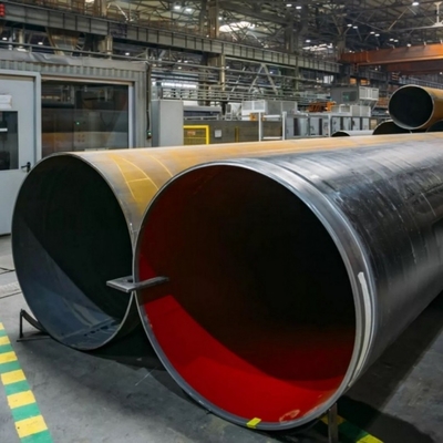 ERW Technique produce tubi di acciaio saldato al carbonio di 406 mm di diametro per le esigenze del cliente