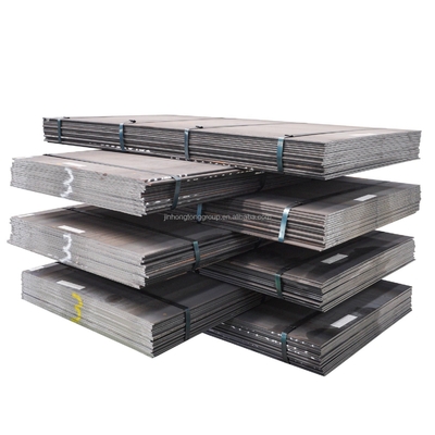 JIS G3101 SS400 fabbricazione di lamiere di acciaio laminate a caldo lamiere di acciaio caldo da 6 mm di larghezza 600-2000 mm e vendita