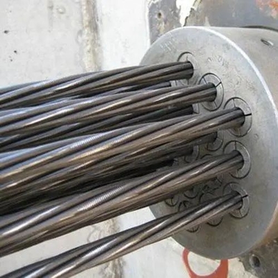 Corde di acciaio ad alta compressione da 6 mm per ascensore 20 mm 24 mm Struttura di costruzione galvanizzata in acciaio