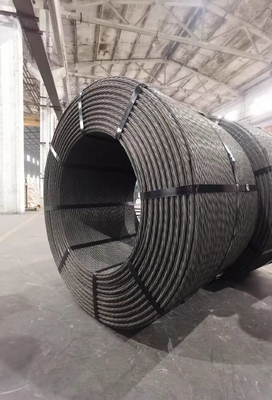Corde di acciaio ad alta compressione da 6 mm per ascensore 20 mm 24 mm Struttura di costruzione galvanizzata in acciaio
