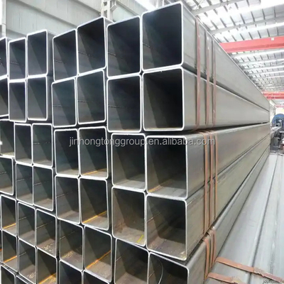 tubo quadrato galvanizzato a caldo tubo di ferro 0,9 mm gi tubo perforato in polvere rivestito tubo quadrato di acciaio galvanizzato strutturale