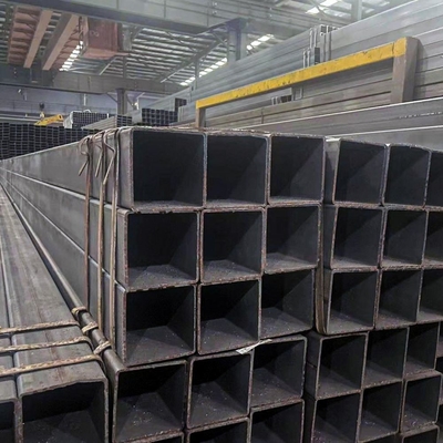 tubo quadrato galvanizzato a caldo tubo di ferro 0,9 mm gi tubo perforato in polvere rivestito tubo quadrato di acciaio galvanizzato strutturale