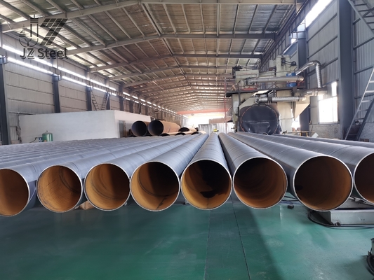 Tubo di trivellazione di grande diametro tubo saldato circolare 6M 8M 12M tubo rotondo saldato in acciaio al carbonio con fatturazione e peso effettivo