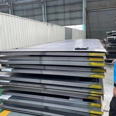 BS EN GB AiSi ASTM DIN JIS lamiera di acciaio al carbonio laminata a caldo Q345B Q345C Q345D Q345E