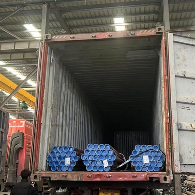 Tubi laminati a caldo per caldaie ASTM A106 Tubi di acciaio al carbonio senza saldatura A500 Tubi di acciaio al carbonio leggero saldati per caldaie Tubi laminati a caldo