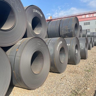 30 mm di spessore Striscia di bobina di acciaio al carbonio laminata a caldo ad alta resistenza con tolleranza ± 1% e trattamento del decollaggio