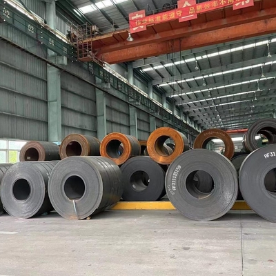 30 mm di spessore Striscia di bobina di acciaio al carbonio laminata a caldo ad alta resistenza con tolleranza ± 1% e trattamento del decollaggio