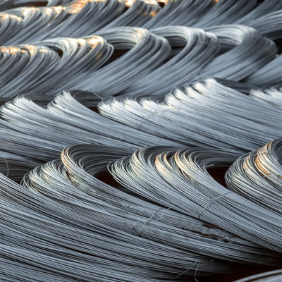 Single Razor High Tensile Strength Heat Resistant Elevator Steel Wire Rope per la costruzione Lunghezza richiesta dei clienti