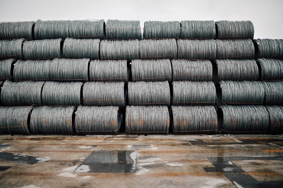 Single Razor High Tensile Strength Heat Resistant Elevator Steel Wire Rope per la costruzione Lunghezza richiesta dei clienti