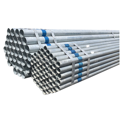 Tubo rotondo di acciaio galvanizzato di 80 mm e 50 mm di diametro Q235/Q345/SS400/ST37-2/ST52/Q420/Q460/S235JR/S275JR/S355JR