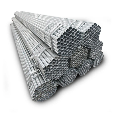 Acciaio strutturale ASTM A36 Q235 Tubo di acciaio galvanizzato rotondo con certificato CE e rivestito di zinco 200-700 g/mq