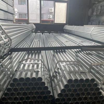 Acciaio strutturale ASTM A36 Q235 Tubo di acciaio galvanizzato rotondo con certificato CE e rivestito di zinco 200-700 g/mq