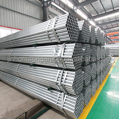 Acciaio strutturale ASTM A36 Q235 Tubo di acciaio galvanizzato rotondo con certificato CE e rivestito di zinco 200-700 g/mq