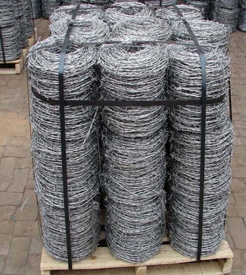 Rulli di filo di barba galvanizzato immersi a caldo 50 kg filo spinato per rasoio tipo rasoio singolo e certificato BSCI