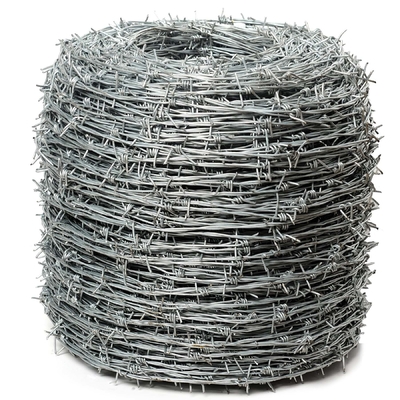 Rulli di filo di barba galvanizzato immersi a caldo 50 kg filo spinato per rasoio tipo rasoio singolo e certificato BSCI