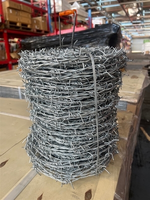 Arame Farpado galvanizzato con filo spinato a rasoio singolo lunghezza 500 m