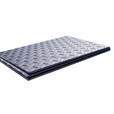 Piastra a quadri laminata a caldo Q235 JIS G3101 SS400 Piastra di acciaio al carbonio strutturale con tecnologia di disegno di fiori di diamante di lenticchie
