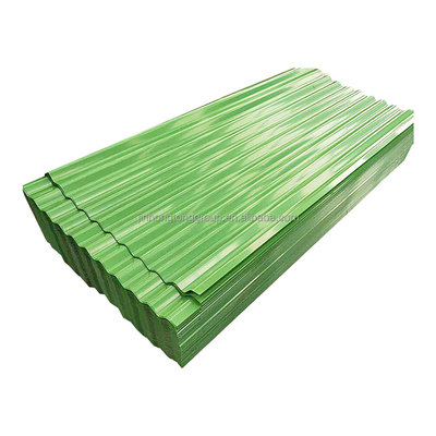 Fogli di copertura in acciaio PPGI ondulato con materiale SGCC/CGCC/DX51D Z/Q195-Q345 e standard ASTM