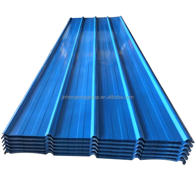 Fogli di copertura in acciaio PPGI ondulato con materiale SGCC/CGCC/DX51D Z/Q195-Q345 e standard ASTM
