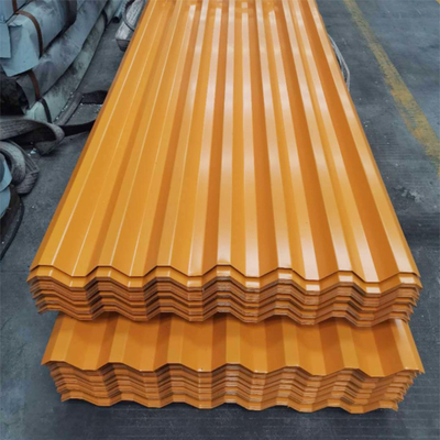 2001-3600mm Lungozza foglio di policarbonato ondulato per pannelli di tetto trasparenti ISO9001 certificato acciaio ondulato galvanizzato