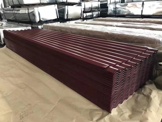 I produttori cinesi sono innamorati della produzione di lamiere di acciaio galvanizzato per tetti corrugati